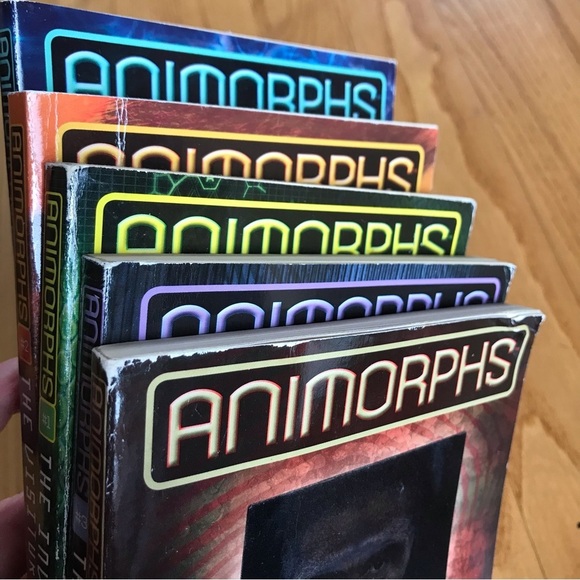 Animorphs books 1-5 #1 #2 #3 #4 #5 KA Applegate morph animals The Invasion 1 2 3 - Picture 4 of 11